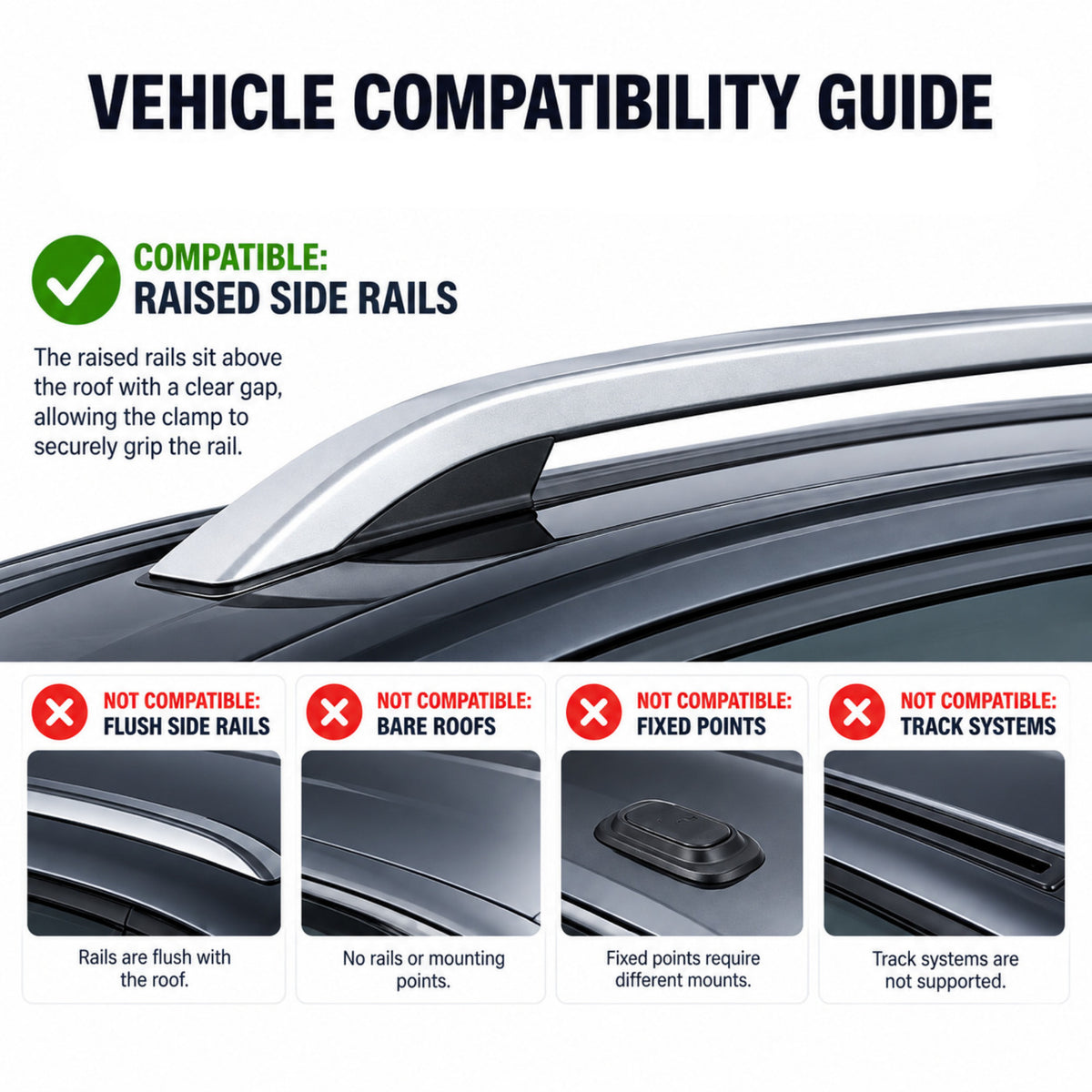 Volvo XC90 II 2015-2026 silver roof rack bars - image 3